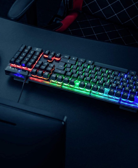Zestaw klawiatura mysz Trust GXT 838 Azor RGB USB Zestaw klawiatura mysz Trust GXT 838 Azor RGB USB