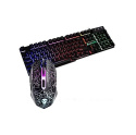 Zestaw klawiatura mysz KUIYN T6 Rainbow RGB USB