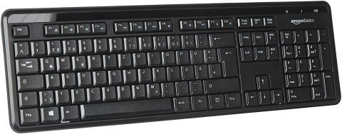 Bezprzewodowa klawiatura AmazonBasics 2,4GHz Bezprzewodowa klawiatura AmazonBasics 2,4GHz
