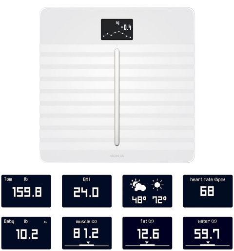 Waga łazienkowa NOKIA Body Cardio WBS04 BMI WiFi Waga łazienkowa NOKIA Body Cardio WBS04 BMI WiFi