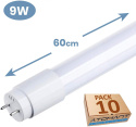 Zestaw 10 świetlówek LED 60cm 9W 6500K 870lm