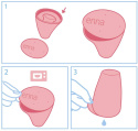 enna CYCLE 2x kubeczek menstruacyjny M