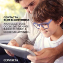 OKULARY Contacta BLUE BLOCK JUNIOR azzurro dtr 0