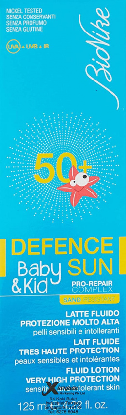 Bionike Defence Sun baby SPF50 spray mleczko