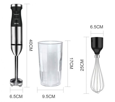 Blender ręczny Deeya HB5010K turbo mikser 600W Blender ręczny Deeya HB5010K turbo mikser 600W