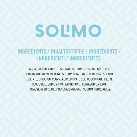 Solimo Sensitive mydło w płynie do rąk 4x 500 ml Solimo Sensitive mydło w płynie do rąk 4x 500 ml