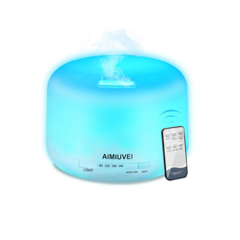 Ultradźwiękowy nawilżacz aromaterapeutyczny AIMIUVEI 500 ml Ultradźwiękowy nawilżacz aromaterapeutyczny AIMIUVEI 500 ml