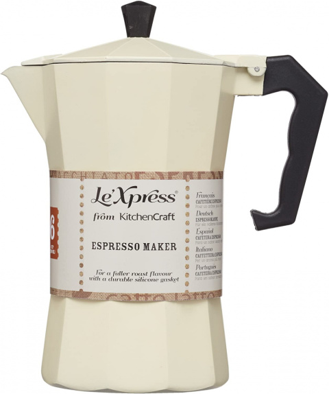 kawiarka zaparzacz espresso KitchenCraft Le'Xpress kawiarka zaparzacz espresso KitchenCraft Le'Xpress