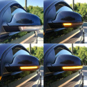 KIERUNKOWSKAZY LUSTEREK LED Golfa 5 Jetta MK5 KIERUNKOWSKAZY LUSTEREK LED Golfa 5 Jetta MK5