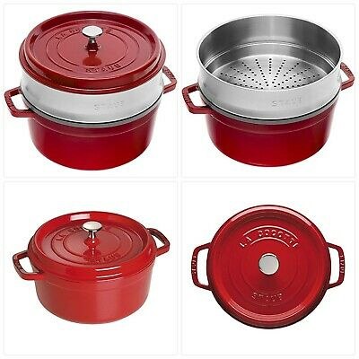 Staub Garnek żeliwny okrągły z wkładem 5,2 l Staub Garnek żeliwny okrągły z wkładem 5,2 l