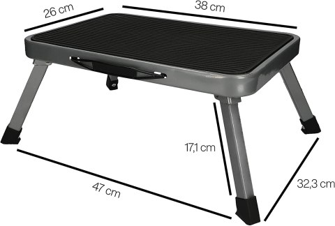 Składany podnóżek Cartrend 10167 do 150 kg Składany podnóżek Cartrend 10167 do 150 kg