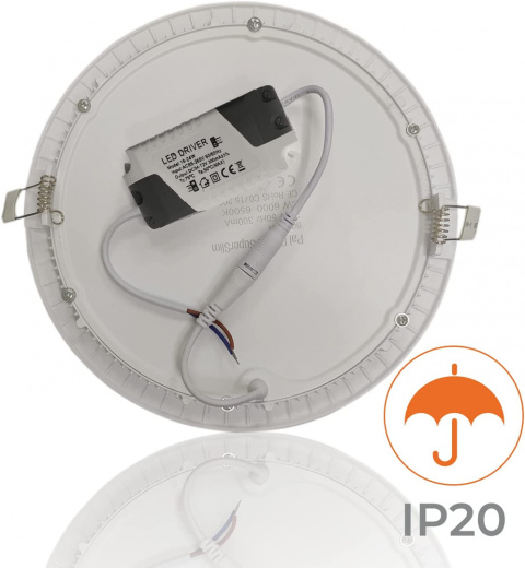Panel Atomant LED 18W 20,5cm 1600lm 6500K 2szt. Panel Atomant LED 18W 20,5cm 1600lm 6500K 2szt.