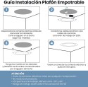 Panel Atomant LED 18W 20,5cm 1600lm 6500K 2szt.