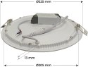 Panel Atomant LED 18W 20,5cm 1600lm 6500K 2szt.