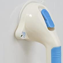 NRS Uchwyt łazienkowy na przyssawki ze wskaźnikami