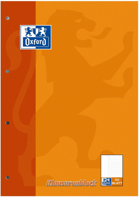 4x zeszyt Oxford A4 blok egzaminacyjny 4x zeszyt Oxford A4 blok egzaminacyjny