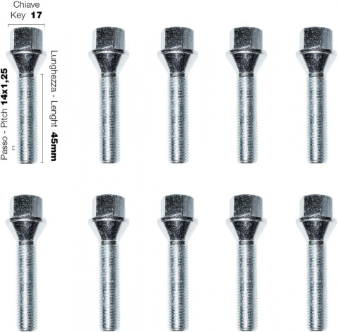 Dystanse Simoni Racing DR081 B16 16mm ze śrubami Dystanse Simoni Racing DR081 B16 16mm ze śrubami