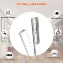 Profil aluminiowy CUTKISOR do LED klosz 10x1m Profil aluminiowy CUTKISOR do LED klosz 10x1m