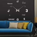 Zegar ścienny ZEGAR srebrny 60-120cm DIY JM-11 Zegar ścienny ZEGAR srebrny 60-120cm DIY JM-11