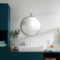 Okrągłe lustro ścienne Harmati 50cm