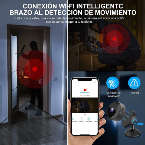 Kamera szpiegowska RIRGI 1080P HD WiFi Kamera szpiegowska RIRGI 1080P HD WiFi
