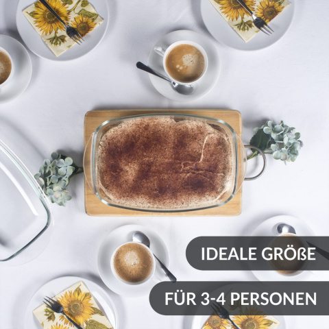 Naczynie żaroodporne prostokątne Chefarone 4,5l Naczynie żaroodporne prostokątne Chefarone 4,5l