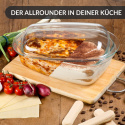 Naczynie żaroodporne prostokątne Chefarone 4,5l Naczynie żaroodporne prostokątne Chefarone 4,5l