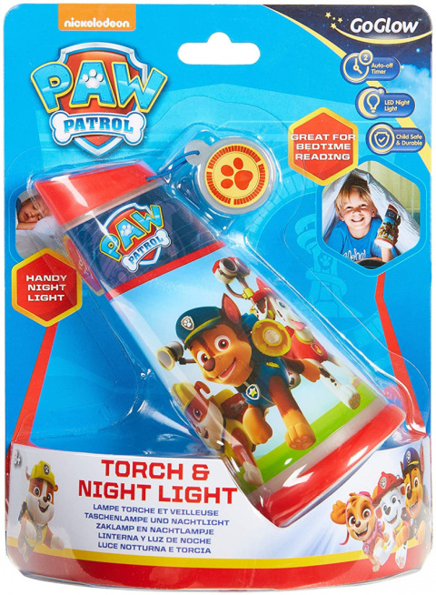 Paw Patrol Latarka GoGlow i lampka nocna Psi Patrol Paw Patrol Latarka GoGlow i lampka nocna Psi Patrol