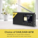 Przenośne radio VIFLYKOO DAB+/FM Bluetooth