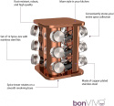 Rondo pojemnik na przyprawy stojak bonvivo