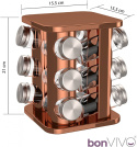 Rondo pojemnik na przyprawy stojak bonvivo
