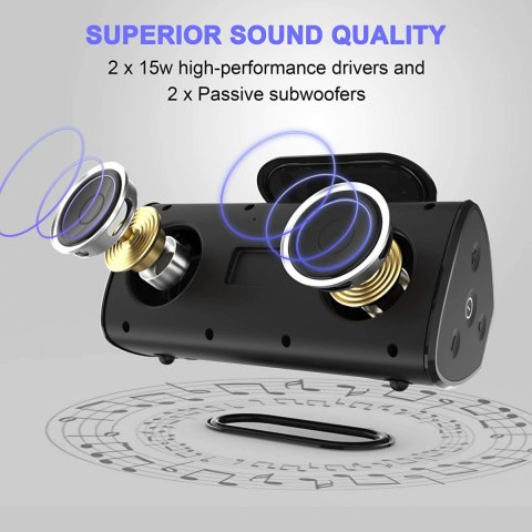 Głośnik przenośny AY AY-SPKF4 Bluetooth IPX7 Głośnik przenośny AY AY-SPKF4 Bluetooth IPX7