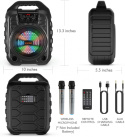 Przenośny głośnik karaoke EARISE T26 Bluetooth Przenośny głośnik karaoke EARISE T26 Bluetooth
