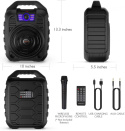 Przenośny głośnik z mikrofonem EARISE T26 Bluetooth Przenośny głośnik z mikrofonem EARISE T26 Bluetooth