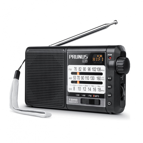 Radio przenośne PRUNUS J-01 FM/AM/SW Radio przenośne PRUNUS J-01 FM/AM/SW