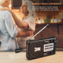 Radio przenośne PRUNUS J-01 FM/AM/SW Radio przenośne PRUNUS J-01 FM/AM/SW