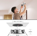 Oprawka żarówka 7W LED IP44 2800K 700lm 10szt. Oprawka żarówka 7W LED IP44 2800K 700lm 10szt.