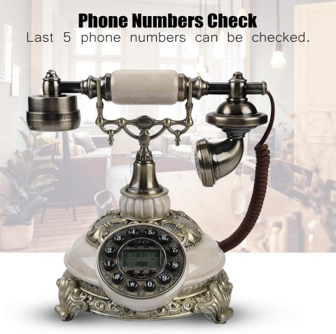 Telefon VBESTLIFE retro vintage antyk FSK/DTMF Telefon VBESTLIFE retro vintage antyk FSK/DTMF