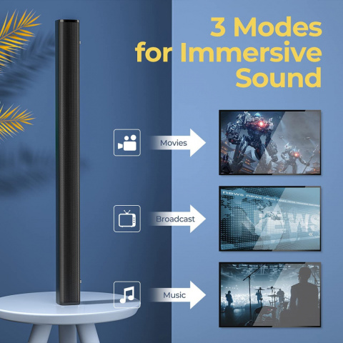 SOUNDBAR MPOW SOUNDHOT B6 BT AUX PILOT SOUNDBAR MPOW SOUNDHOT B6 BT AUX PILOT