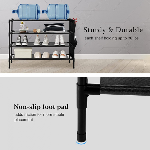 Szafka na buty obuwie organizer stojak 4 półki Szafka na buty obuwie organizer stojak 4 półki