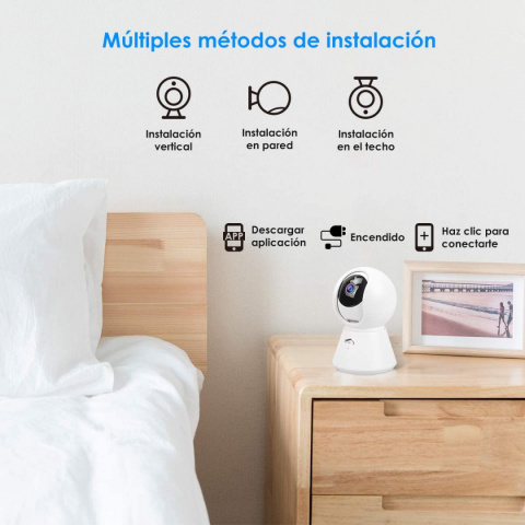 Kamera IP Full HD 1080P WiFi z noktowizorem Kamera IP Full HD 1080P WiFi z noktowizorem