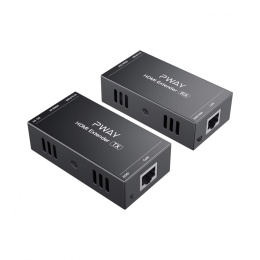 Transmiter PW-HT202P(POC) HDMI 50 m po Lan RJ45