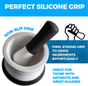 moździerz Cooler Kitchen EZ-Grip porcelana silikon moździerz Cooler Kitchen EZ-Grip porcelana silikon
