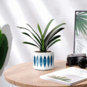 Ceramiczna doniczka T4U zestaw 13 i 10,5 cm 2szt osłonka ozdobna Ceramiczna doniczka T4U zestaw 13 i 10,5 cm 2szt osłonka ozdobna