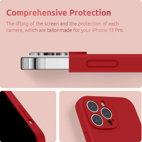 Silikonowe etui SURPHY iPhone 13 Pro Max plecki Silikonowe etui SURPHY iPhone 13 Pro Max plecki