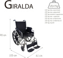 WÓZEK INWALDZKI Mobiclinic Giralda WÓZEK INWALDZKI Mobiclinic Giralda