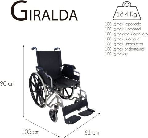 WÓZEK INWALDZKI Mobiclinic Giralda WÓZEK INWALDZKI Mobiclinic Giralda