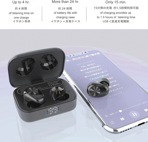 Słuchawki Bluetooth 5.0 mikrofon bezprzewodowe Słuchawki Bluetooth 5.0 mikrofon bezprzewodowe