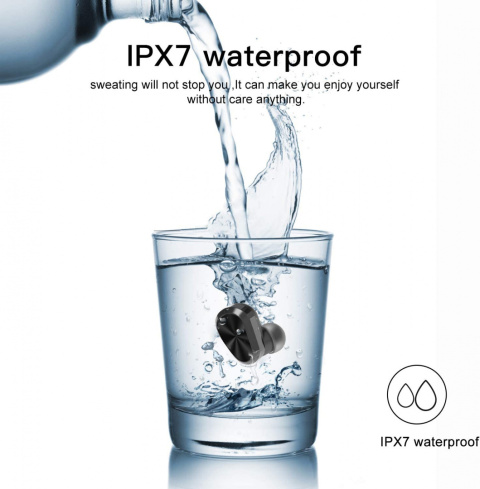 Umi TWS słuchawki Bluetooth 5.0 IPX7 mikrofon 24h Umi TWS słuchawki Bluetooth 5.0 IPX7 mikrofon 24h