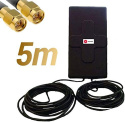 ANTENA DUAL 4G LTE 50dBi SMA UMTS 3G Mimo